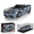 thumbnail image 1 of Honchoes Sports Racing Car Building Set with Display Box Compatible with Lego City Cars for Adults 415 Pcs, 1 of 6