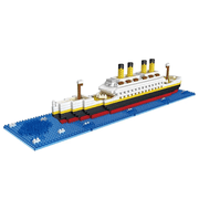 Honchoes Titanic Cruise Ship Building Set MIni Not Compatible with Lego Ship Modle for Adults