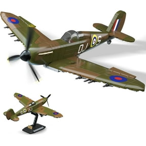 Honchoes WW2 Military Fighter Building Set Compatible with Lego Army Airplane Model for Adults Boys 682 Pcs