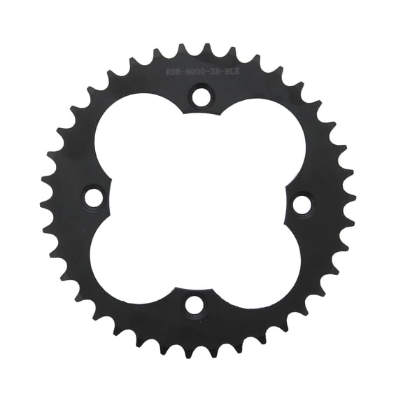 Honda 1986-1992 TRX250R 250R / 87-1992 TRX250X 250X 38 Tooth Rear Black Sprocket