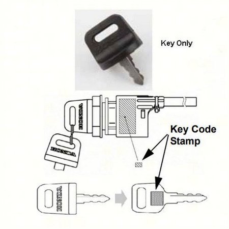 Honda 35110-ZV5-V70 Key, Comb Sw W07; 35110ZV5V70