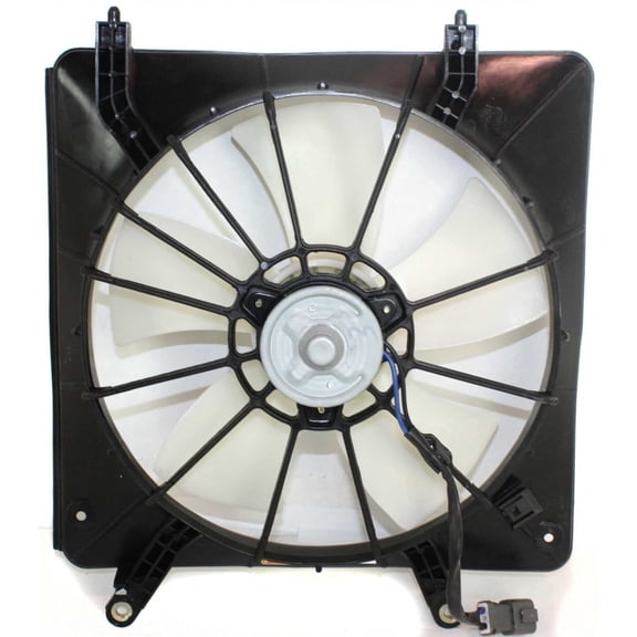 For Honda Accord 1998 99 00 01 2002 Radiator Fan Assembly | 2.3L | w/ Valeo Fan | Single Fan | Replacement For HO3115112 | 19015PAAA02-PFM, 19020PAAA02