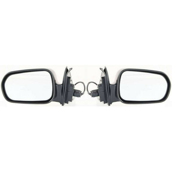 For Honda Accord 1998 Door Mirror Driver and Passenger Side | Pair | Power | Non-Heated | Sedan | Paint to Match | Replacement For 76250S84A21ZF, 76200S84A21ZF | HO1320116, HO1321116