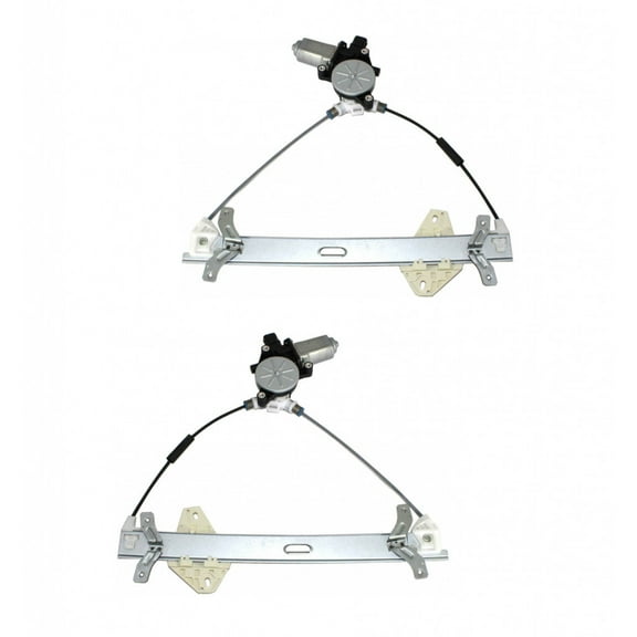 For Honda Accord 2003 2004 2005 2006 2007 Window Regulator & Motor Assembly Driver and Passenger Side | Pair | Power | Front | Coupe | HO1350117, HO1351117 | 72250SDNA03, 72210SDNA03