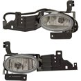 thumbnail image 1 of For Honda Accord 2011 2012 Fog Light Driver and Passenger Side | Pair | Front | CAPA Certified | Round | Sedan | Replacement For HO2592128, HO2593128 | 33950-TA0-A02, 33901-TA0-315, 1 of 6