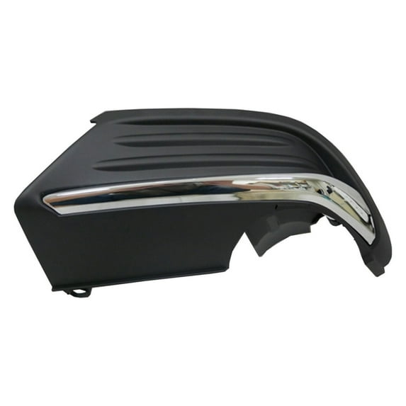 For Honda Accord 2018 19 20 21 2022 Bumper Cover Hole Trim Passenger Side | Rear | Plastic | Black | With Lower Chrome Molding | LX/EX Model | EX-L 1.5L Turbo | HO1139104 | 191275776025, 71510TVAA00