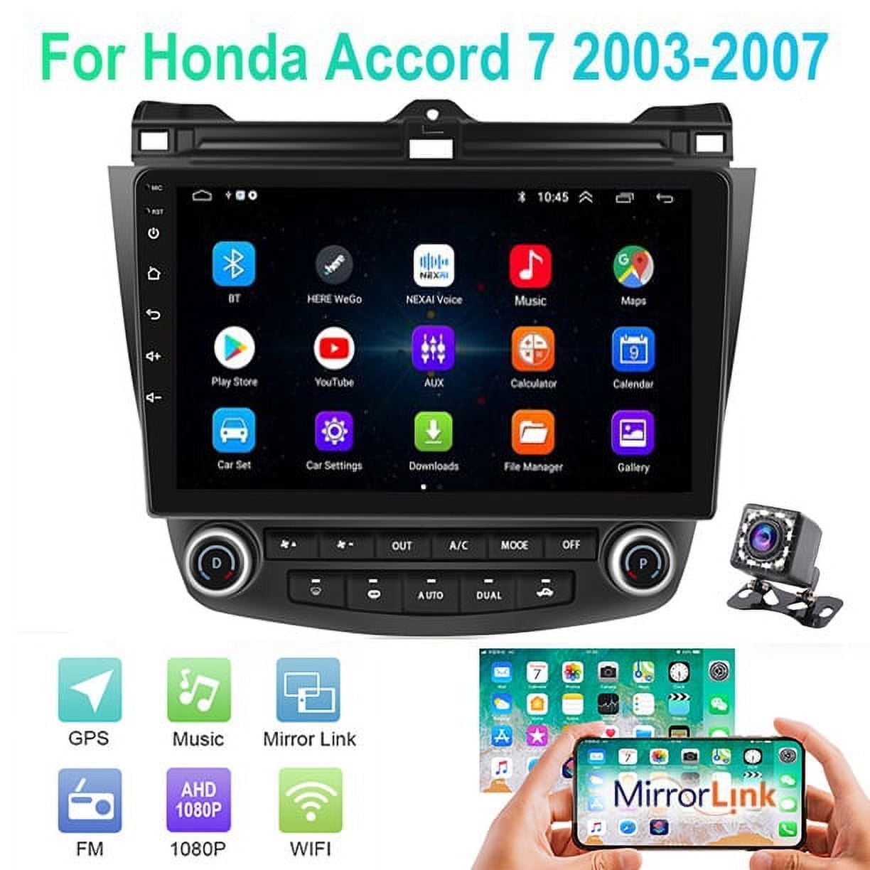 Bluetooth and iPhone/iPod/AUX Kits for Honda Accord 2003-2007 – GTA Car Kits