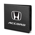 thumbnail image 1 of Honda Accord Car Auto Insurance Registration Black PVC Document Holder Wallet, 1 of 6