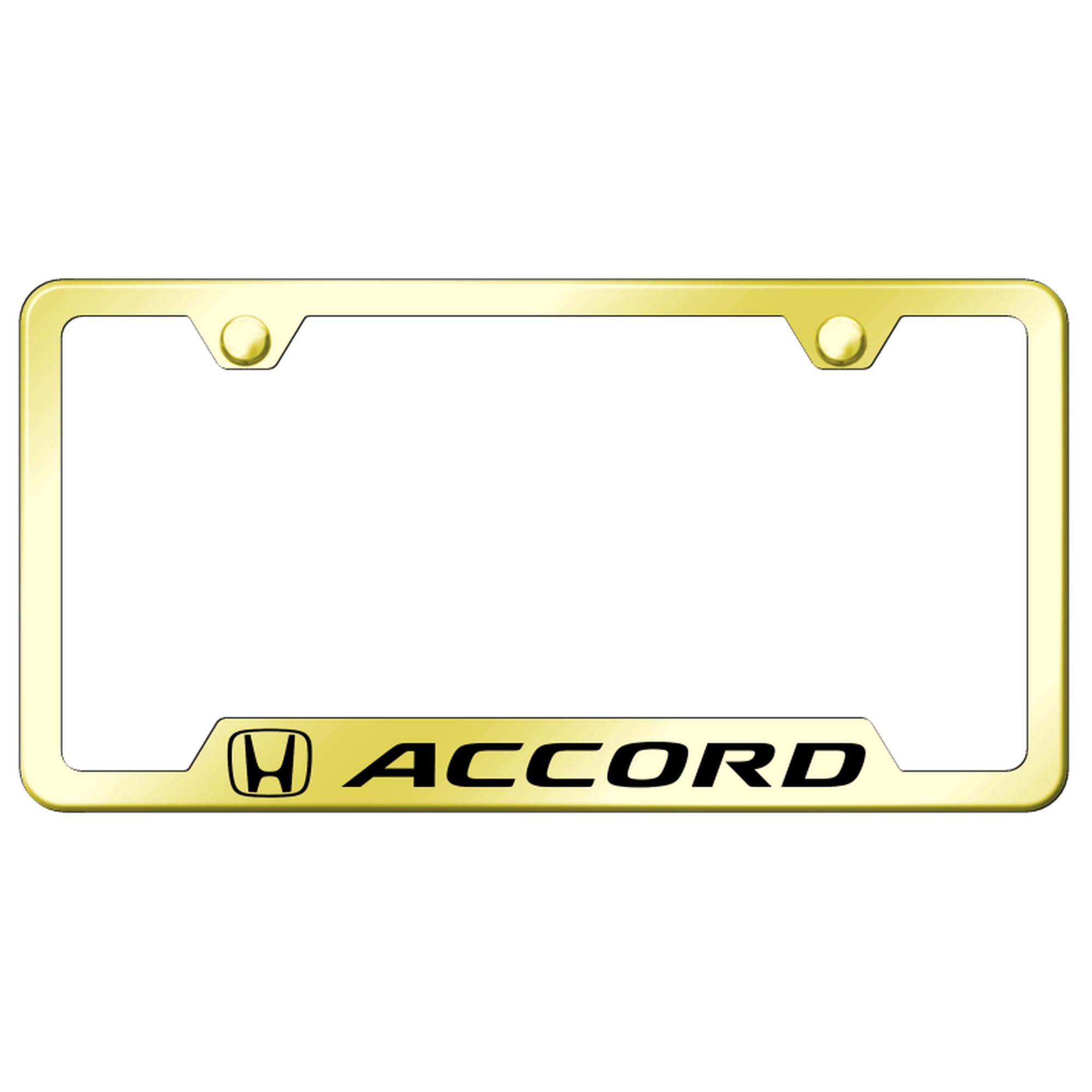 Honda Accord License Plate Frame