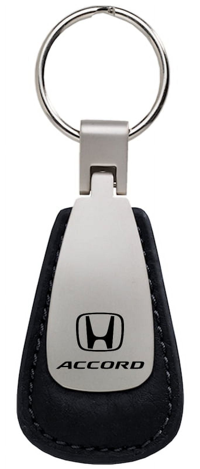 Honda Accord Leather Teardrop Key Chain (Black) - Walmart.com