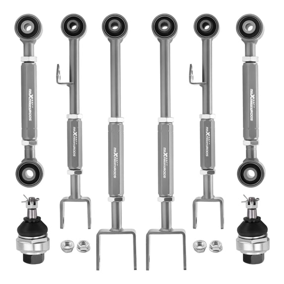 Honda Accord/TL/TSX Front Ball Joint & Rear Camber/Toe Kit - 2008-2017 - SKU:12134951 - Adjustable Suspension System