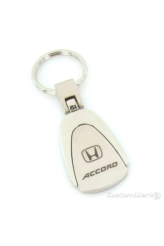 Honda Accord Tear Trop Keychain (Chrome)