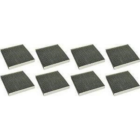 Honda/ Acura Car Automotive Cabin Air Filter Replaces FRAM Part CF10134 Fresh Breeze, 8 Filters