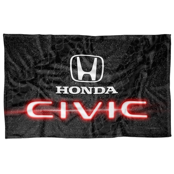 Honda Auto Blanket, 36'x58' Civic Glow Logo Fleece Blanket