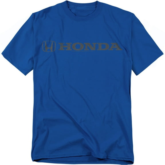 Honda Auto T-Shirt Distressed Horizontal Logo Unisex Graphic Tee for Men & Women