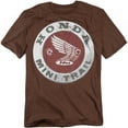 thumbnail image 1 of Honda Auto T-Shirt Engraved Mini Trail Badge Unisex Graphic Tee for Men & Women, 1 of 7