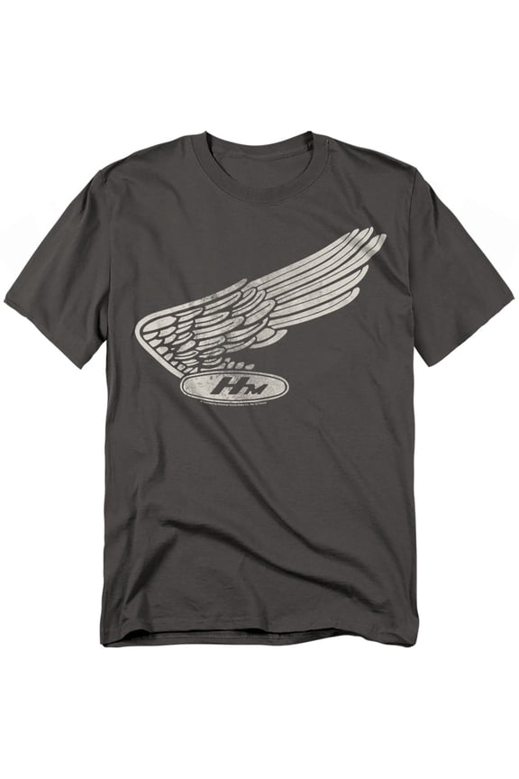 Auto T-Shirt Vintage Wing Badge Unisex Graphic Tee for Men & Women