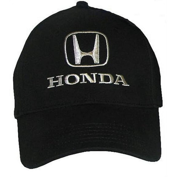 Honda Black Cotton Hat - Adult