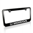 thumbnail image 1 of Honda Black Metal Auto License Plate Frame, 1 of 3