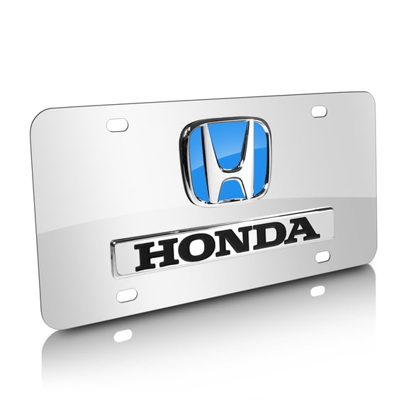 Chrome Stainless Steel License Plate Frame For Nissan Maxima - 3D Nameplate, Front Mount 4 thumbnail image