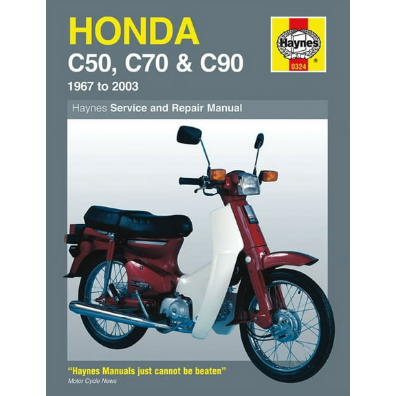 Honda C50, C70 and C90 (67-03) Haynes Repair Manual ^