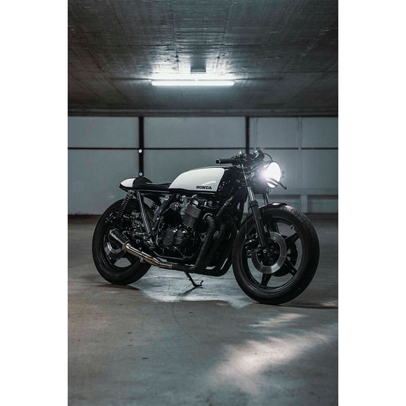Honda CB 750 Luxury Motorcycle Sports Wall Art Home Decor - 24x36 Inch Laminated Poster - Stunning Detail and Bold Colors