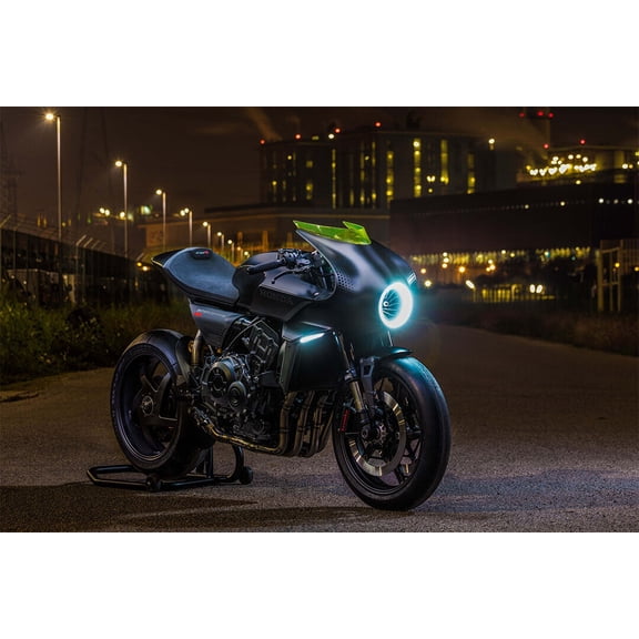 Honda CB4 Interceptor Concept Fast Motorcycle Wall Art Home Decor - 12x18 Inch Laminated Poster - Stunning Detail and Bold Colors
