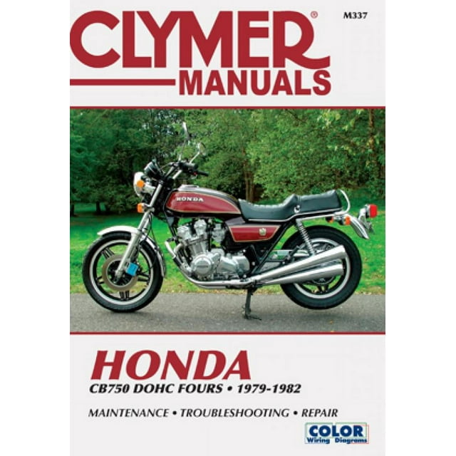 1981 CB750 SERVICE MANUAL visual data 5