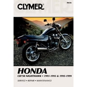 دليل إصلاح خدمة دراجة نارية هوندا CB750 Nighthawk موديلات 1991-1993 و1995-1999 ^