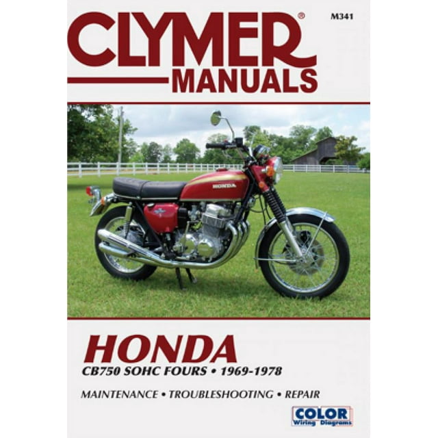 Honda CB750 Single Overhead Cam Motorcycle, 19691978 Service Repair