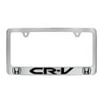 thumbnail image 1 of Honda CR-V Chrome Plated Metal License Plate Frame Holder, 1 of 6