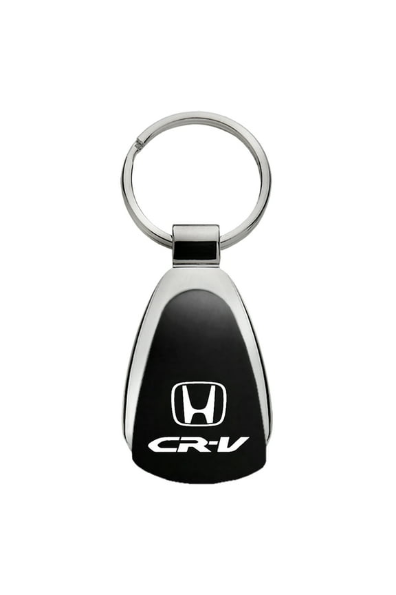 Honda CR-V Keychain & Keyring - Black Teardrop
