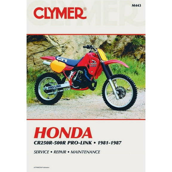 Honda CR250R-500R Pro-Link Motorcycle (1981-1987) Service Repair Manual ^