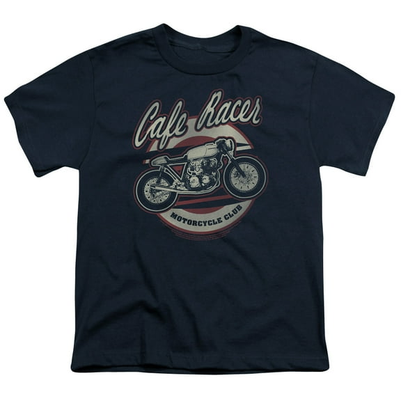Honda Cafe Racer S/S Youth 18/1 T-Shirt Navy