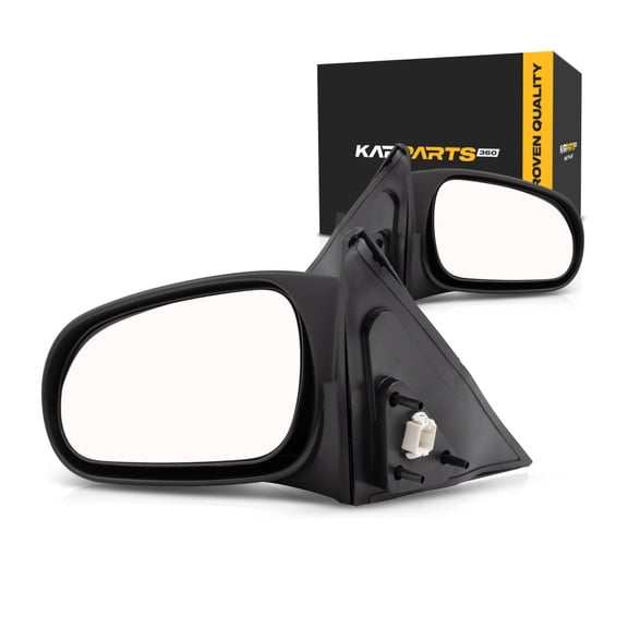 For Honda Civic 1996 97 98 99 2000 Door Mirror Driver & Passenger Side Pair Power | Non-Heated | Sedan | DX/EX/GX/LX/Value Package | Paint to Match | 76250S01A25ZB, 76200S01A15 | HO1320101, HO1321101