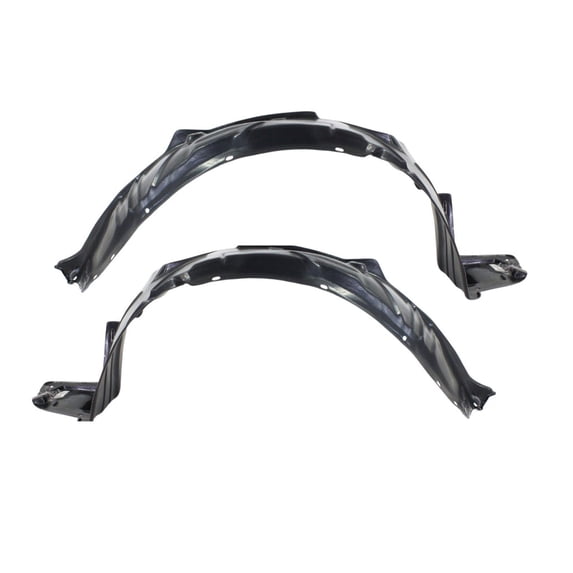 For Honda Civic 2003 Fender Liner Driver And Passenger Side | Pair | Front | Inner | Made Of Plastic | Replacement For HO1248120, HO1249120 | 74151S5B000, 74101S5B000