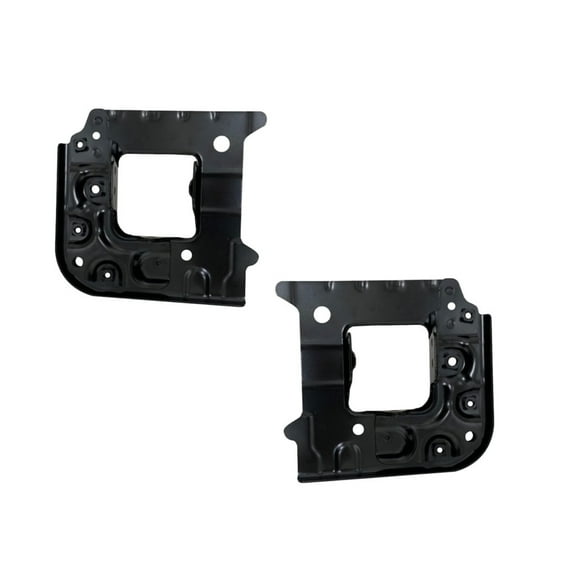 For Honda Civic 2016 17 18 19 20 2021 Bumper Mounting Plate Driver And Passenger Side | Pair | Front | Made Of Steel | Replacement For HO1066119, HO1067119 | 60728TBA315ZZ, 60628TBA315ZZ