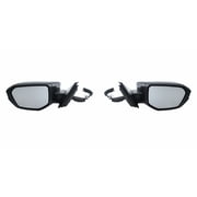 For Honda Civic 2016 Door Mirror Driver and Passenger Side | Pair | Power | Non-Heated | Replacement For 76258TBAA21ZA, 76208TBAZ02ZA | HO1320283, HO1321283