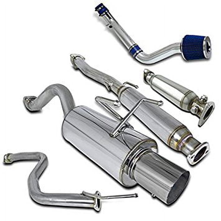 Honda Civic 3Dr Hb Cold Air Intake+Test Pipe+Catback Exhaust System