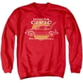 thumbnail image 1 of Honda Civic Coming World Unisex Adult Crewneck Sweatshirt, Civic Coming World, 3X-Large, 1 of 1