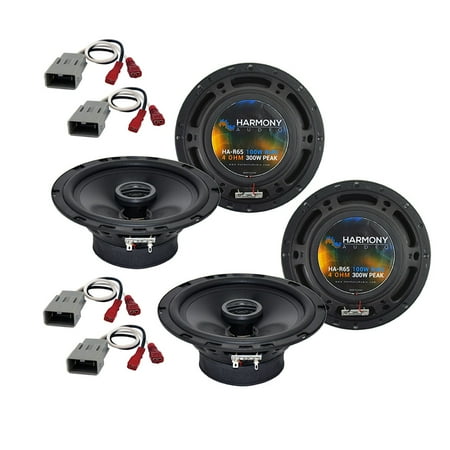 Honda Civic Del Sol 1993-1997 OEM Speaker Upgrade Harmony (2) R65 Package New
