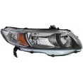 thumbnail image 1 of For Honda Civic Headlight Assembly 2010 2011 Passenger Side DOT Certified Lens and Housing Only HO2519126 | 33101-SVA-A51 ;Coupe; 5 Speed Manual/Auto Trans; w/Clear Signal Lens, 1 of 4