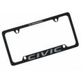 thumbnail image 1 of Honda Civic License Plate Frame (Chrome), 1 of 3