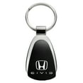 thumbnail image 1 of Honda Civic Reverse C Keychain & Keyring - Black Teardrop, 1 of 2