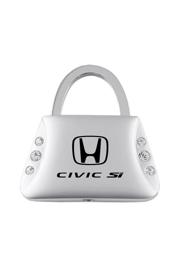 Honda Civic SI Keychain & Keyring - Purse with Bling
