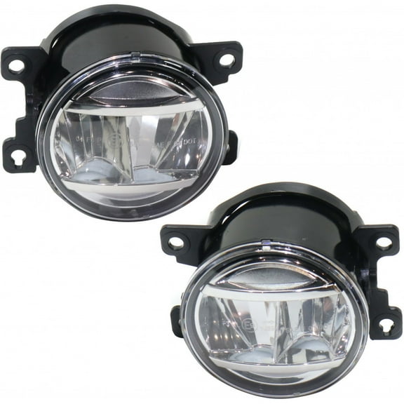For Honda Civic Sedan/Coupe Touring Model Fog Light Assembly 2019 Pair Driver and Passenger Side LED Replacement For HO2592144, HO2593144 | 33950-TEY-Y01, 33900-TEY-Y01