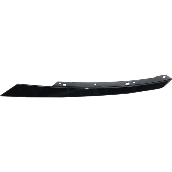 For Honda Civic Si 2017 2018 Grille Molding Driver Side | CAPA | Coupe and Sedan Models | Fits All 2017 2018 SI Models | Painted Gloss Black | ABS Plastic | HO1212124 | 191275690963, 71129TEYY01