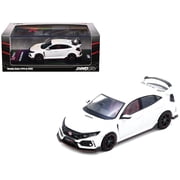 Honda Civic Type R FK8 RHD Right Hand Drive White 1/64 Diecast Model Car by Inno Models