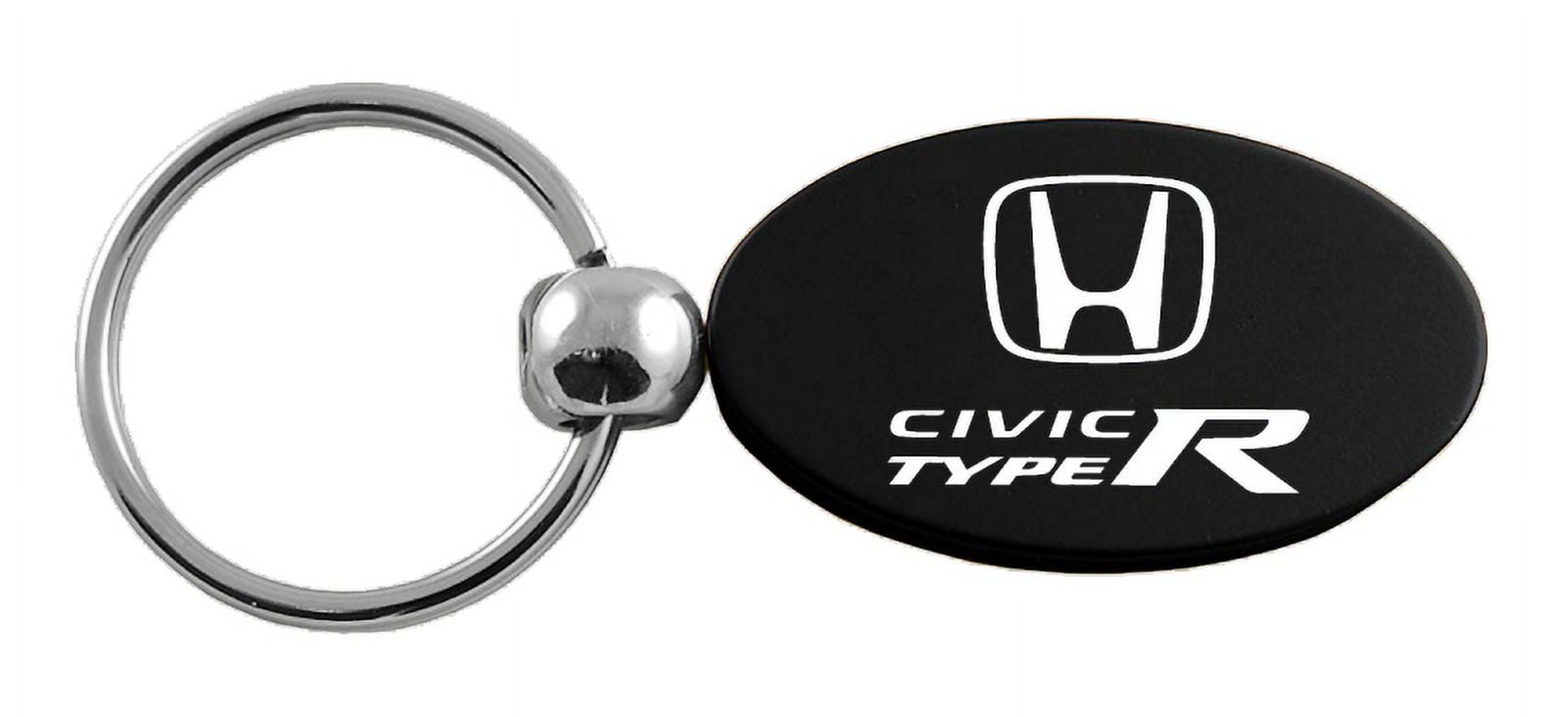 Honda Civic Type R Oval Key Ring (Black)