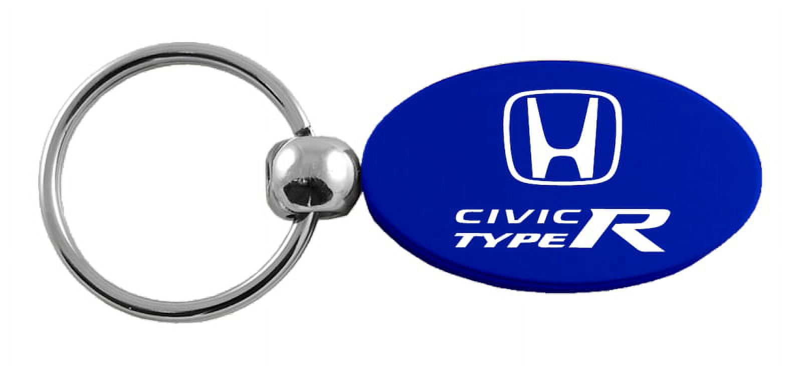 Honda Civic Type R Oval Key Ring (Blue)